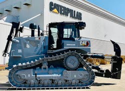 Cat gray dozer Cat gray dozer