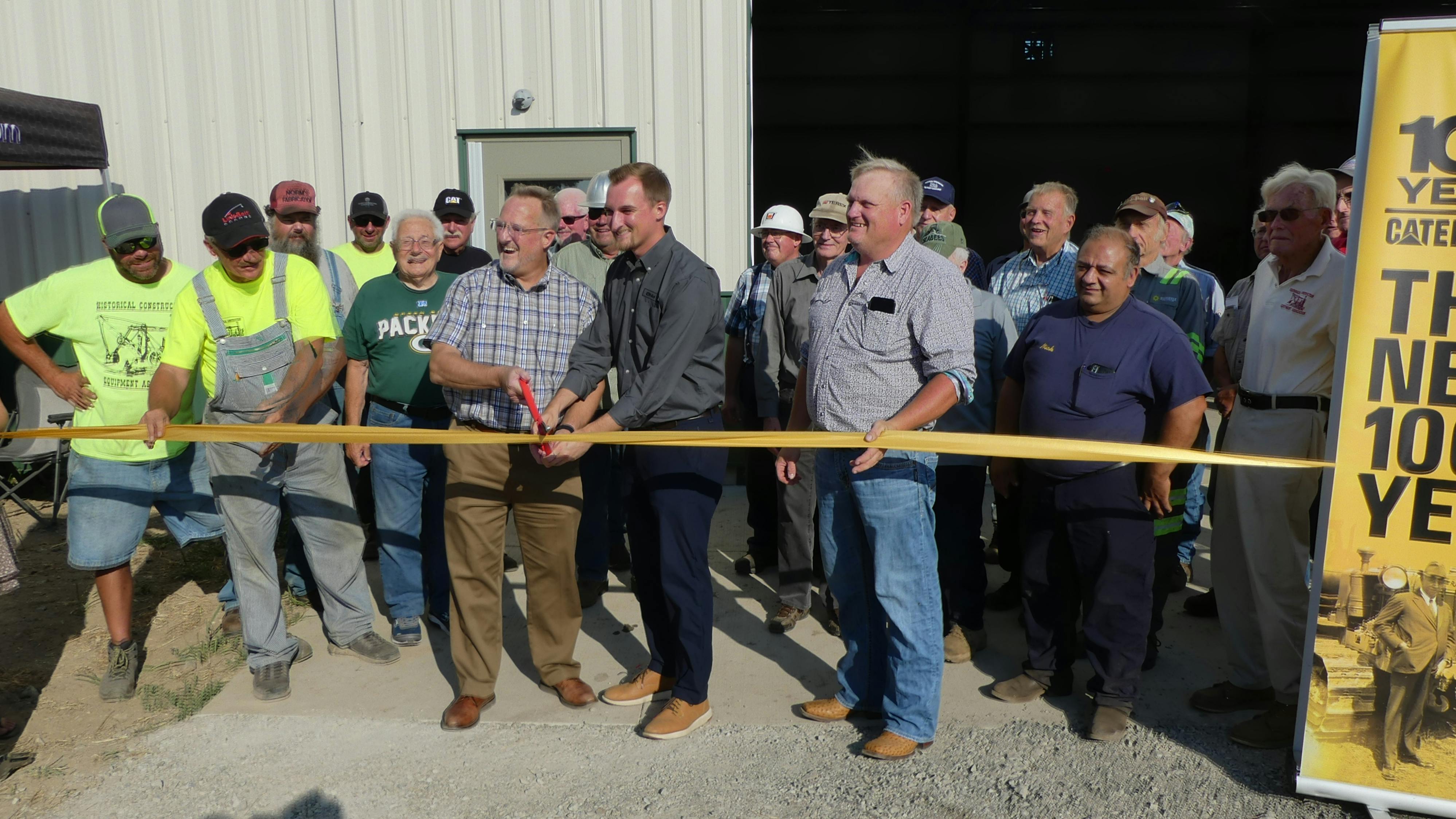 The ribbon-cutting ceremony marked the opening of HCEA's new museum.