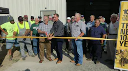 The ribbon-cutting ceremony marked the opening of HCEA's new museum.
