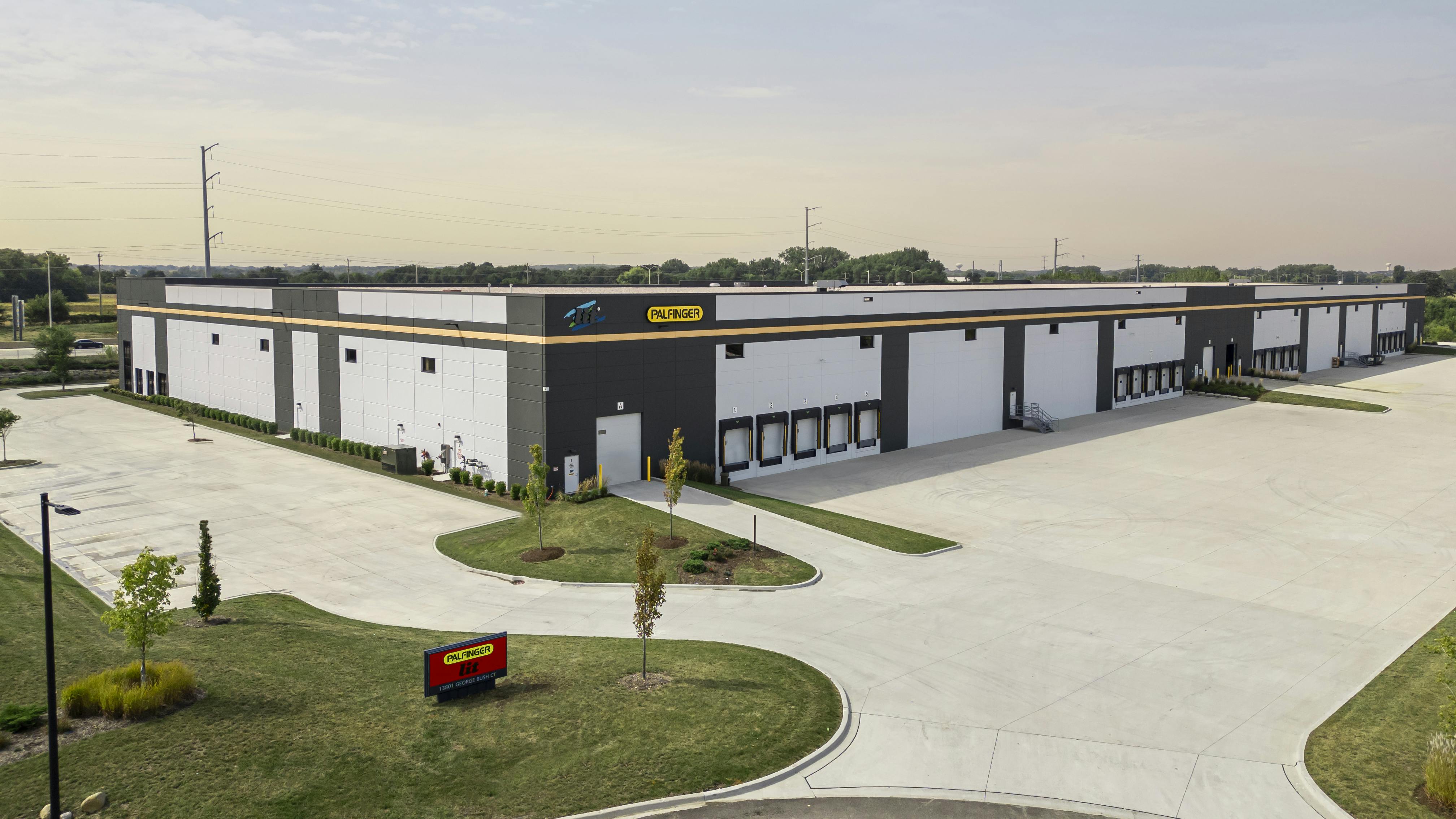 Palfinger's new distribution center houses more than 60,000 parts and has the capacity to ship up to an estimated 75,000 shipments annually throughout North America, according to the company.