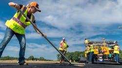 A look at Maymead, Inc.'s all-female paving crew. The Tennessee company has been in business since the 1700s. A look at Maymead, Inc.'s all-female paving crew. The Tennessee company has been in business since the 1700s.