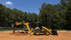 Cat 450 backhoe loader. Cat 450 backhoe loader.