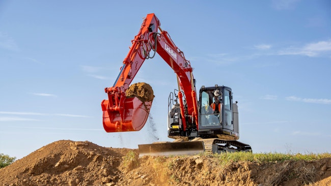 Link-Belt 145 X4S excavator.