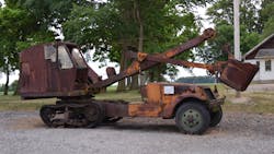 Bantam also offered the M-47, M-49, and C-35 on rebuilt and modified surplus halftracks. This 1954 C-35, on a 1940 White M-2 that was rebuilt in 1953, is in the National Construction Equipment Museum collection. Bantam also offered the M-47, M-49, and C-35 on rebuilt and modified surplus halftracks. This 1954 C-35, on a 1940 White M-2 that was rebuilt in 1953, is in the National Construction Equipment Museum collection.