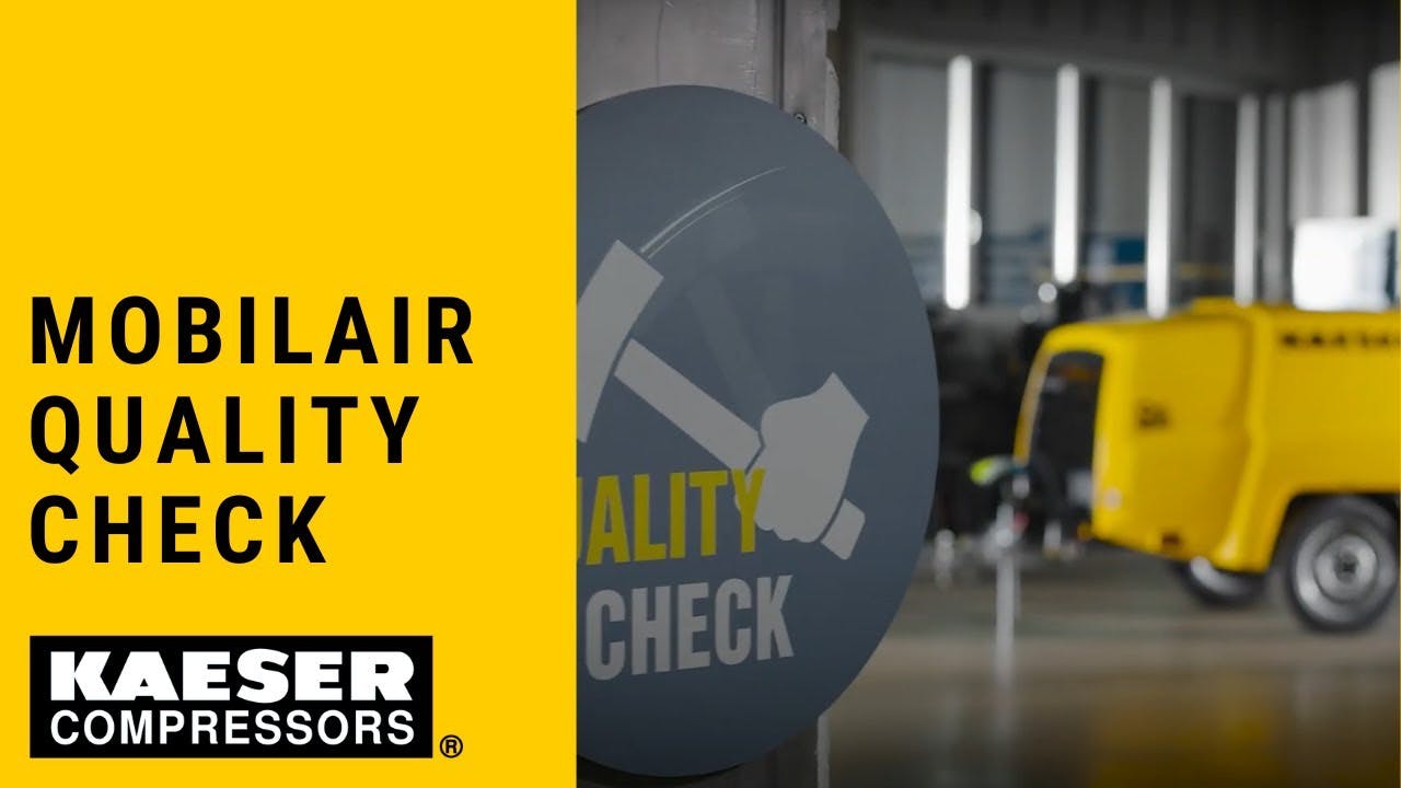 Kaeser Compressors: Mobilair Quality Check
