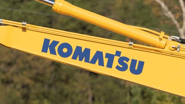 Komatsu Posts Second Quarter Sales Declines