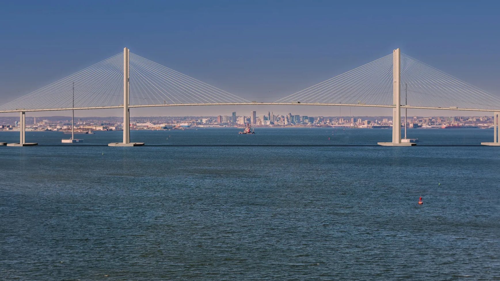 Key Bridge rendering from Port View.