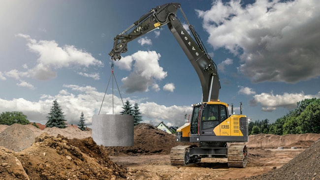 volvo ecr355 excavator