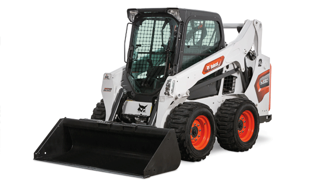 Bobcat skid steer loader.