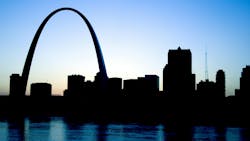 St. Louis skyline. St. Louis skyline.