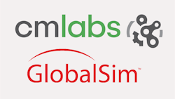 CM Labs and GlobalSim logos CM Labs and GlobalSim logos