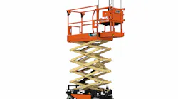 JLG ES2632M Micro-Sized Scissor Lift studio image