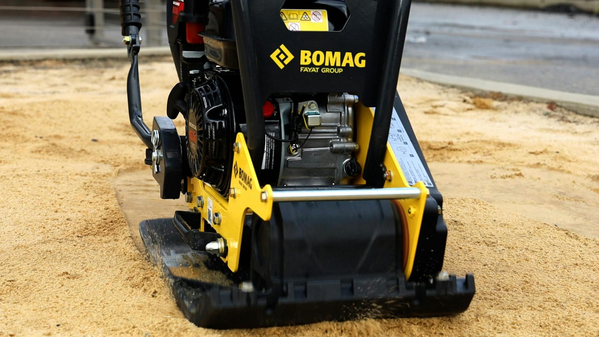 BOMAG plate compactor