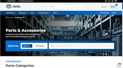 Blue Diamond parts landing page