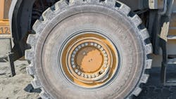 Close up of tire Close up of tire