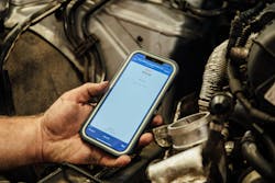 Fleetio’s 2026 Benchmark Report phone using Fleetio software over and engine Fleetio’s 2026 Benchmark Report phone using Fleetio software over and engine