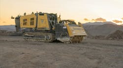 Vermeer sm55 Surface Miner watching a sunset Vermeer sm55 Surface Miner watching a sunset