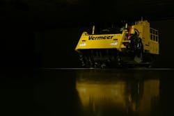 Vermeer SM55 surface miner living in the black. Vermeer SM55 surface miner living in the black.