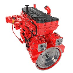 Cummins Next Generation X15 off-highway engine, red on a white background Next Generation X15 off-highway engine, red on a white background Cummins Next Generation X15 off-highway engine, red on a white background Next Generation X15 off-highway engine, red on a white background