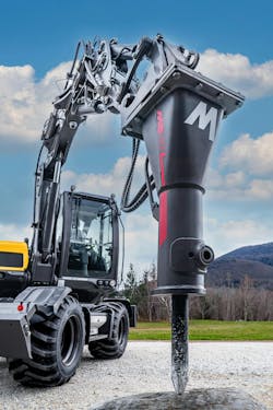 Mecalac MB30, MB40, MB50, and MB80 hydraulic breakers Mecalac MB30, MB40, MB50, and MB80 hydraulic breakers