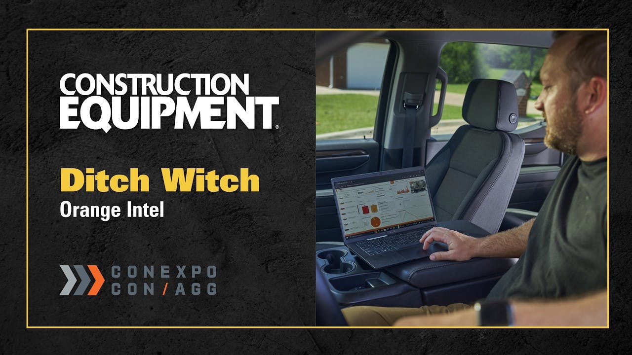 What Is Ditch Witch's Orange Intel? Smart Fleet Management for Utility Contractors
