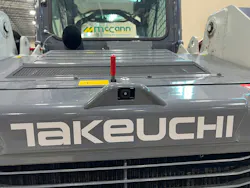Takeuchi CTL rear camera Takeuchi CTL rear camera