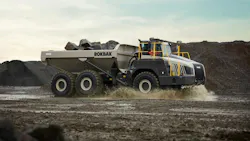 Rokbak ADT hauling Rokbak ADT hauling