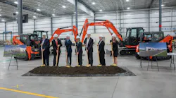 Kubota Breaks Ground on Kansas Construction Equipment Test Center