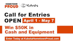 Kubota Hometown Proud Program entry teaser Kubota Hometown Proud Program entry teaser