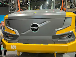 Volvo ADT front view Volvo ADT front view