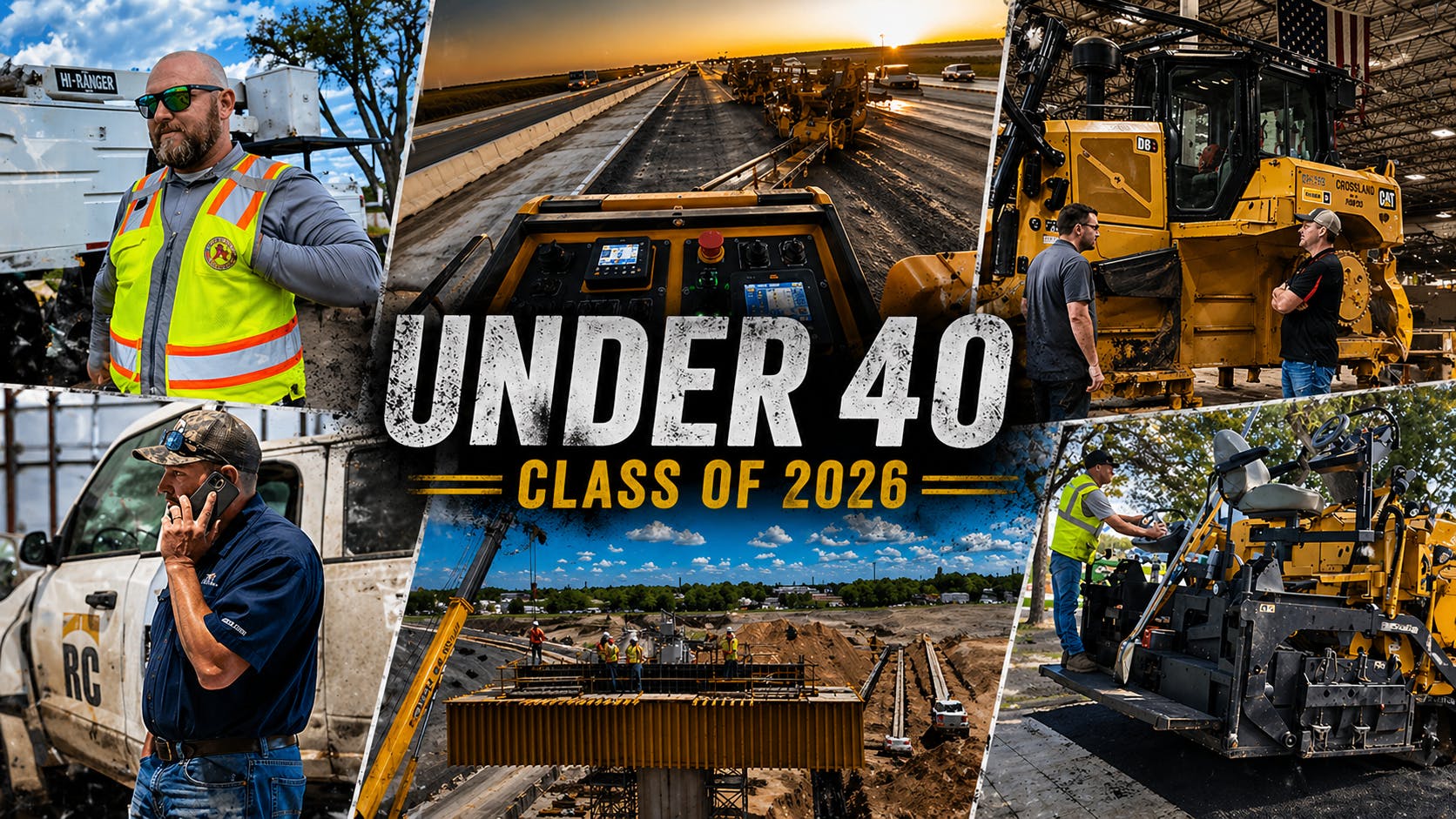 Under 40 Class of 2026 winner collage