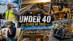 Under 40 Class of 2026 winner collage Under 40 Class of 2026 winner collage