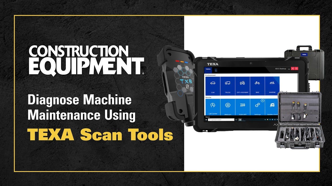 Get to Know TEXA: The Scan Tool Built for Construction Equipment, Trucks, and Everything in Between