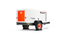 Bobcat compressor rear view
