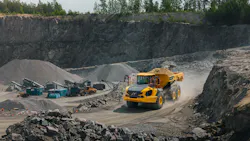 Volvo ADT hauling Volvo ADT hauling