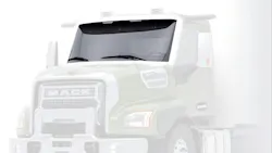 Mack Granite Adds ImpactShield Windshield with Corning Fusion5 Glass Mack Granite Adds ImpactShield Windshield with Corning Fusion5 Glass