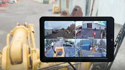 Tenna heavy equipment AI camera and monitor Tenna heavy equipment AI camera and monitor