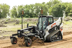 Bobcat T86 compact track loader with grade control. Bobcat T86 compact track loader with grade control.