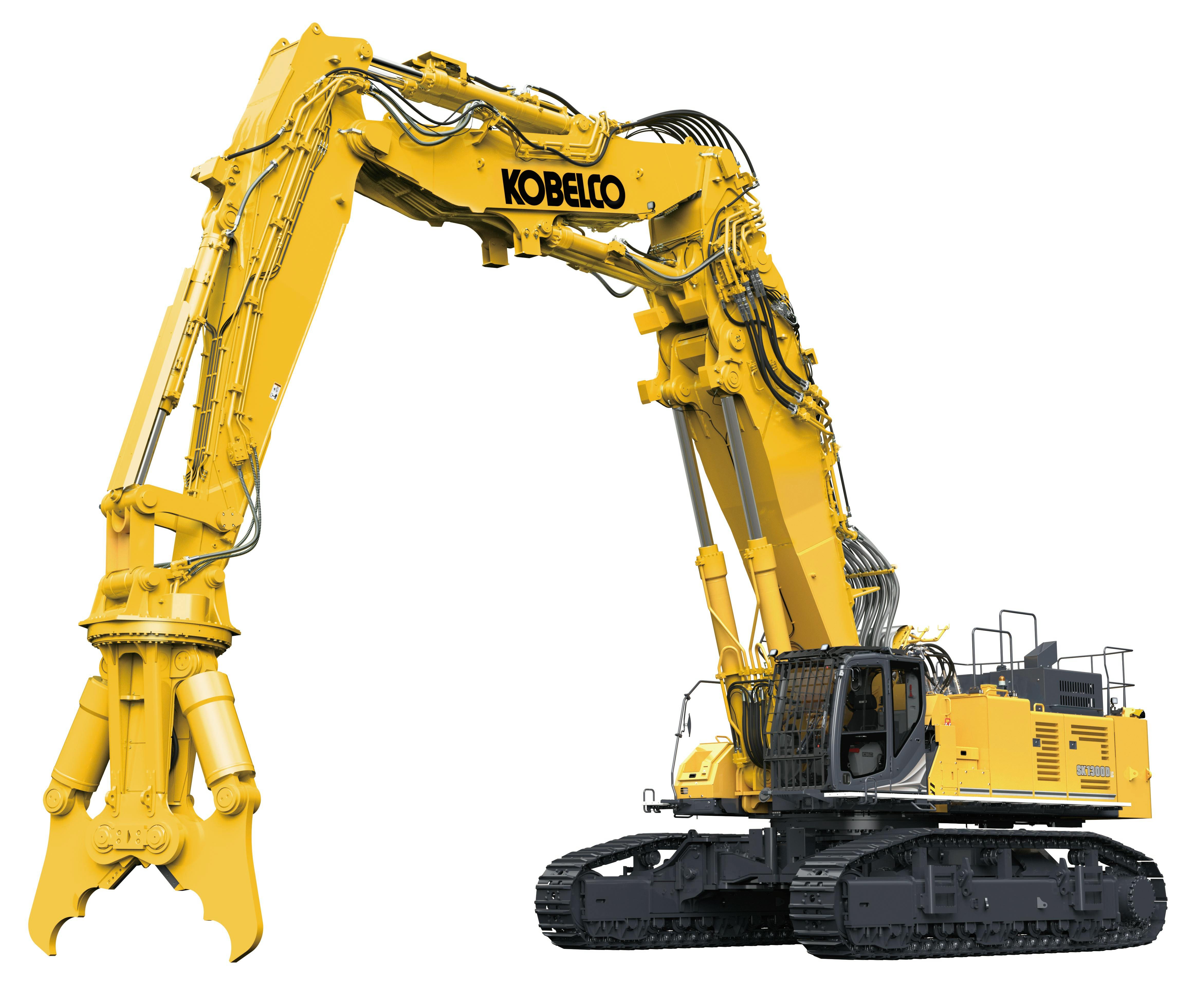 KOBELCO demolition excavator