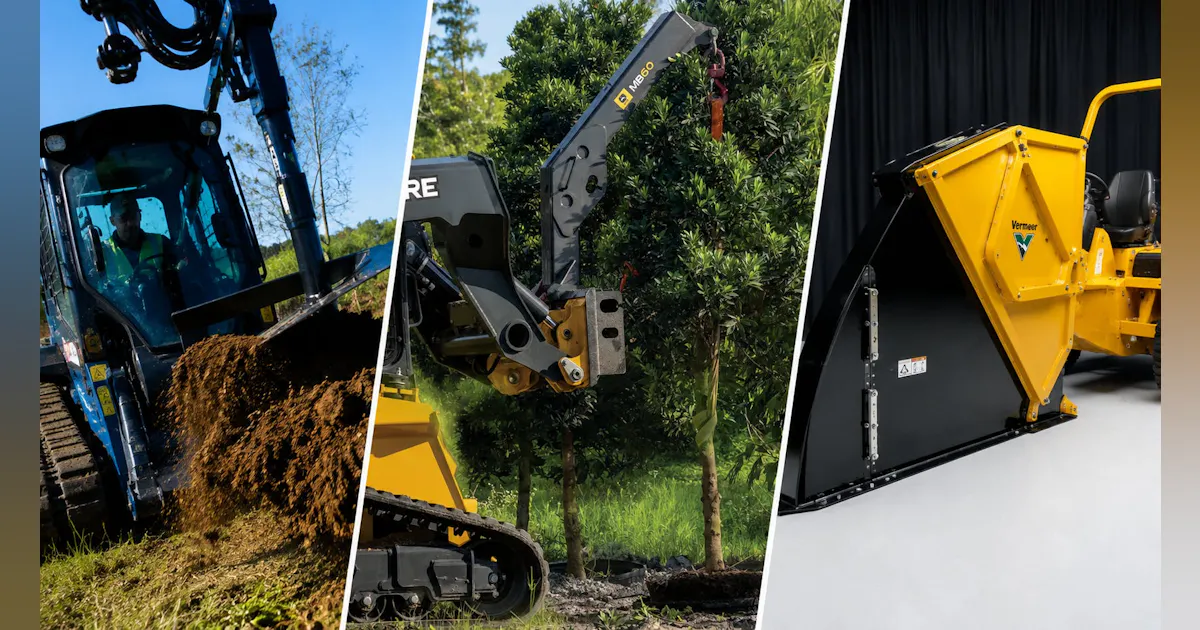 Serviceability Material John Deere MB60 boom, Blue Diamond augers, and Vermeer microtrencher ...