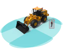 Brigade Electronics camera rending AI person detection. Brigade Electronics camera rending AI person detection.