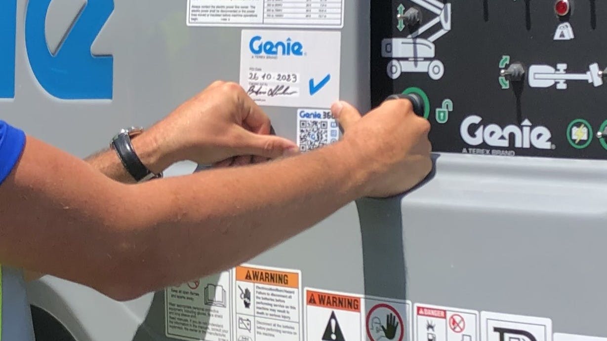 Genie 360 Machine Specific QR Codes