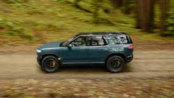 Rivian R2 driving Rivian R2 driving