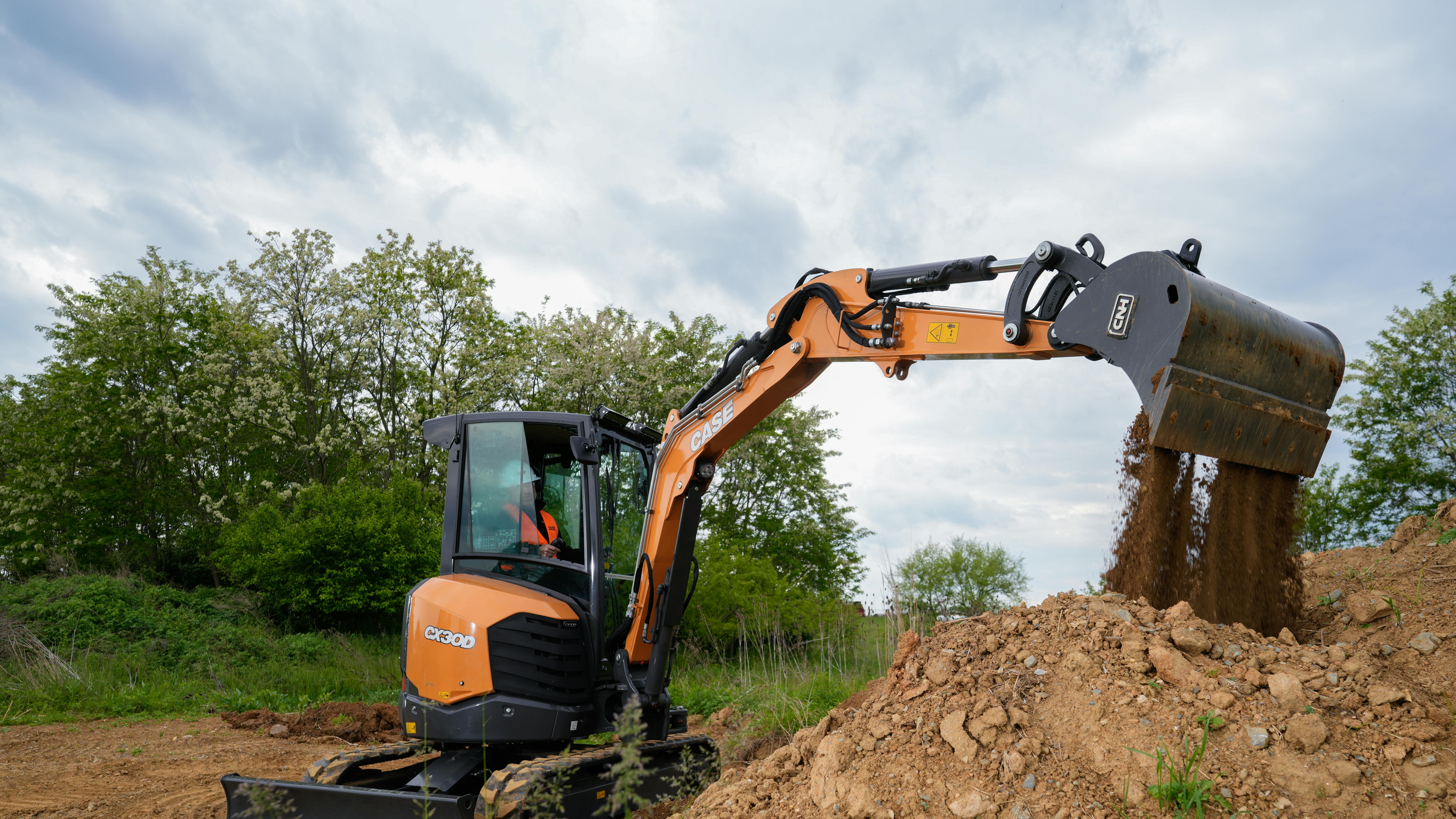 Case CX30D excavator