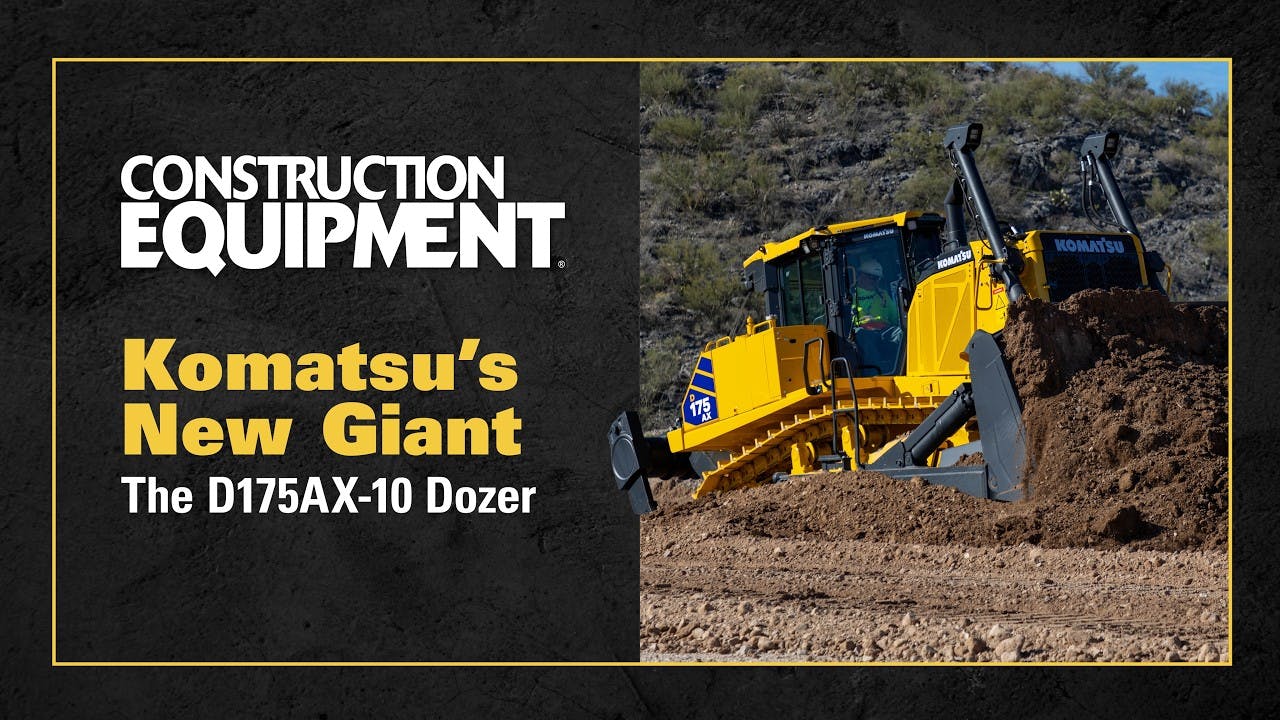 Komatsu D175AX-10 Walkaround: Inside the Next-Generation 450-HP Dozer