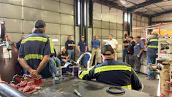 Technician meeting