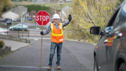 Construction flagger