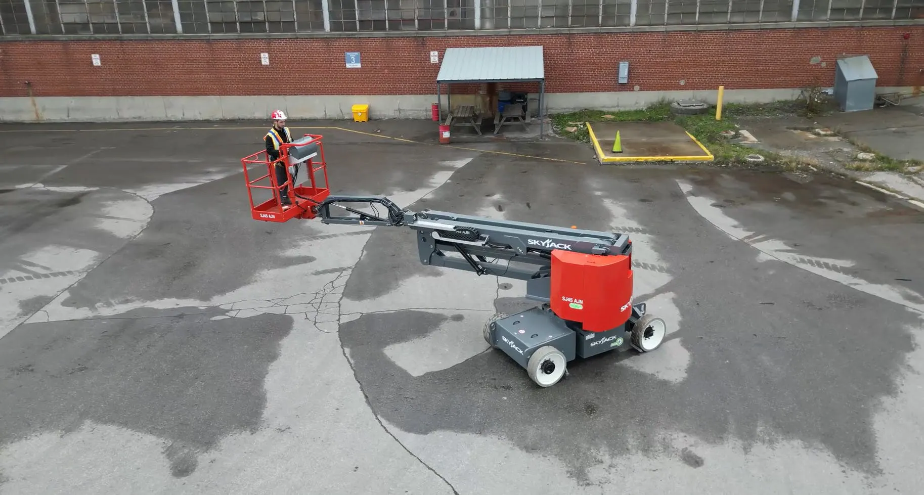 Skyjack SJ45 AJN & ARJN electric boom lift