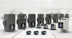 Xtellio telematics devices sitting on a white table.