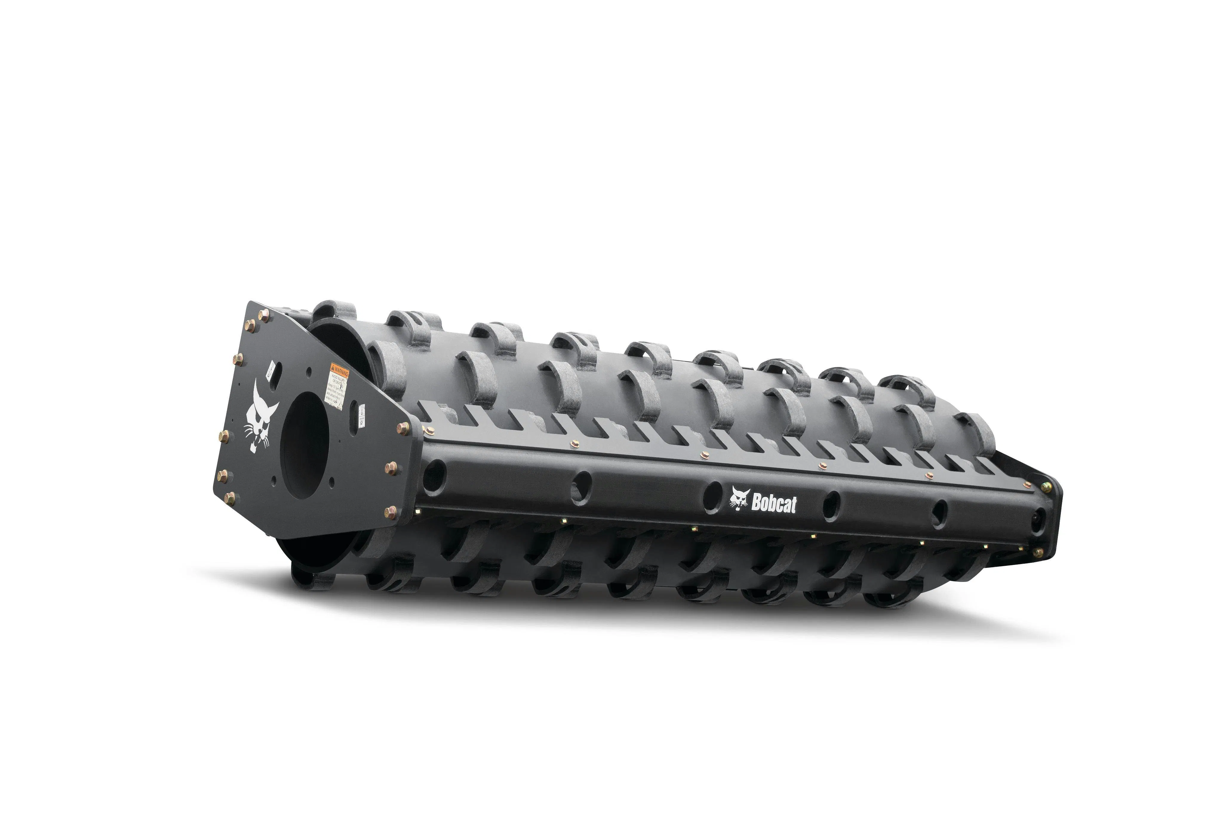 Bobcat vibratory roller attachment on a white background.